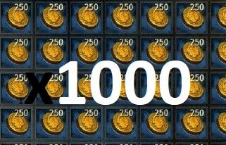1000 Mystic coins