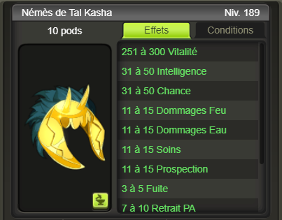 [Nemes de Tal Kasha] + extra kamas - Giverfoxstore