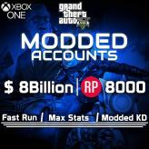 Selling - Xbox, PS5 GTA V Premade Modded Accounts, fast run