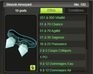 [Binocle Airvoyant] + extra kamas - Giverfoxstore
