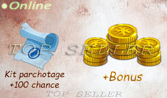 Kit parchotage +100 chance + bonus - livraison 5 minutes