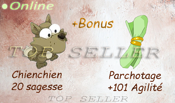 [ Allisteria . Top Seller ] : Parchemins 101 Agilite + Top bonus - Delivery time : 5 minutes