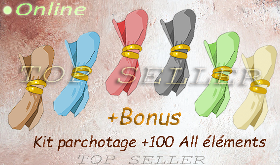 [ Top Seller ] . Kit parchotage +100 All elements + bonus - livraison 5 minutes