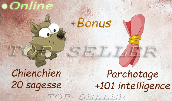 Kit parchotage +101intelligence + chienchien 20 sagesse +  bonus - livraison 5 minutes