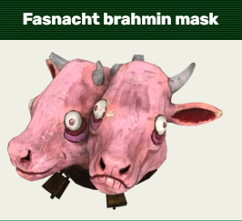 Fasnacht brahmin mask [Super Rare mask]