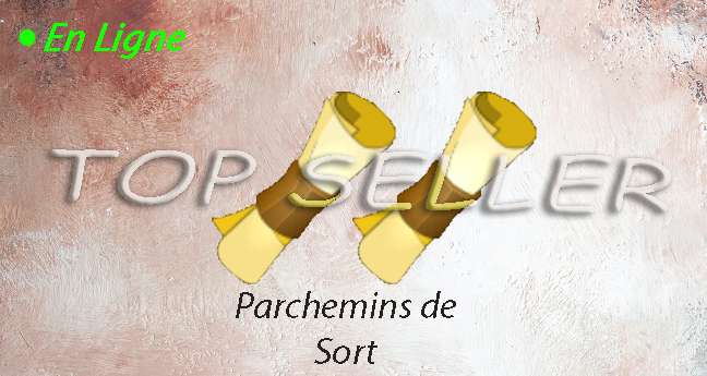 Parchemin de Sort ( +1 Points de Sort ) + bonus - livraison 5 minutes