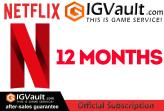 Netflix Premium Account - 12 months Warranty [4K UHD]