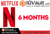 Netflix Premium Account - 6 months Warranty [4K UHD]