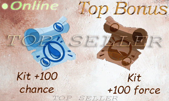 Kit parchotage +100 chance + Kit parchotage +100 force + Top bonus - livraison 5 minutes