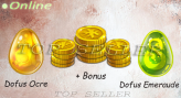 Dofus Ocre + dofus Emeraude + bonus - livraison 5 minutes . [Talkasha.Top Seller ]