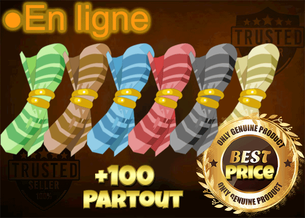 KIT 100 PARTOUT (Sagesse /vitalite /Chance /Agilite /Intelligence /Force)