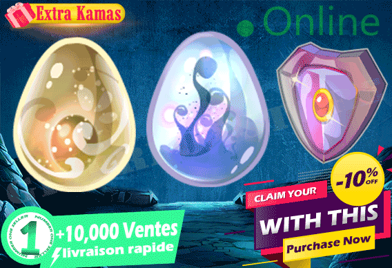 Imagiro>[ Dofus Ivoire ] + [ Dofus Nebuleux ] + [ Prytek iridescente ] + [ 1M Kamas Bonus ] - Laivraison 5 Minutes (Best Buy)