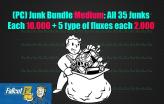 (PC) Junk bundle Medium: [All 35 Junks each 10.000 + 5 type of fluxes each 2.000]