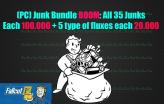 (PC) Junk bundle BOOM: [All 35 Junks each 100.000 + 5 type of fluxes each 20.000]