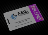 Lab. Violet keycard "Safe" (Flex-Items)