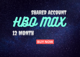 HBO MAX FOR 1 YEAR SHARED ACCOUNT SINGLE SCREEN 365 DAYS WARRANTY