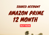 AMAZON PRIME VIDEO FOR 1 YEAR SHARED ACCOUNT SINGLE SCREEN 365 DAYS WARRANTY