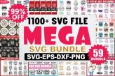 Mega Svg Bundle 1180 SVG Designs