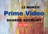 Amazon Prime Shared account for 1 year single screen  365 days warranty