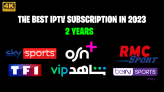 2 Years IPTV Subscription with 4K Quality, 17000+ Channels (including Adult Channels) and 70000+ VOD