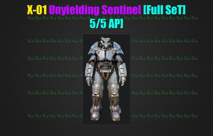 X-01 Unyielding Sentinel [Full SeT] [5/5 AP][Power Armor] - iGV