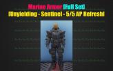 Marine Armor [Full Set][Unyielding - Sentinel - 5/5 AP Refresh]