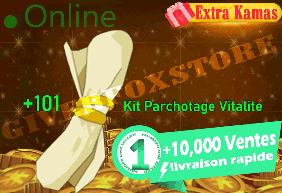 [ Parchemin +101 Vitalite ] +BONUS - Livraison 5 Minutes