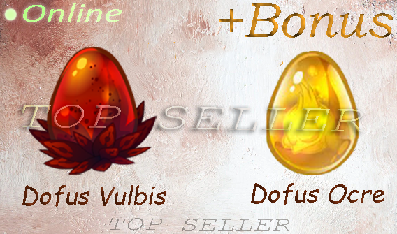 Dofus Ocre + dofus vulbis + bonus - livraison 5 minutes . [ Tylezia.Top Seller ]