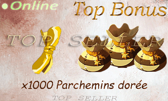 x1000 parchemins doree + Top bonus - livraison 5 minutes . [ Top Seller ]