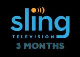 SlingTV PREMIUM, SlingTV Blue 3 Months