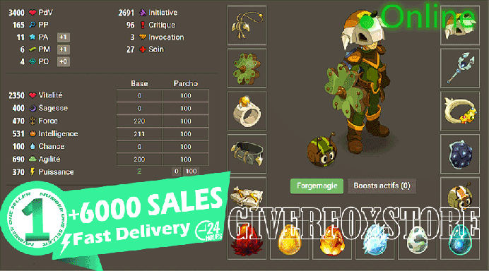 Draconiros>[Stuff multi element do crit lvl 200] +10 M kamas Extra