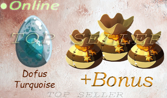 Dofus Turquoise + bonus - livraison 5 minutes . [ Imagiro.Top Seller ]