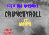 CRUNCHYROLL PREMIUM ACCOUNT FOR 1 YEAR 365 DAYS WARRANTY