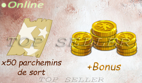 boune : x50 parchemins de sorts ( +1 Point de Sort ) + Top bonus - livraison expresse : 5 minutes - [ Top Seller ]