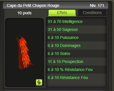 [Cape du Petit Chapon Rouge] + extra kamas - Giverfoxstore