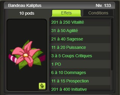 [Bandeau Kaliptus] + extra kamas - Giverfoxstore