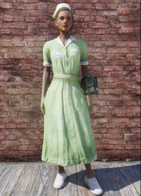 pink asylum dress fallout 76 price Asylum worker uniform | Fallout Wiki