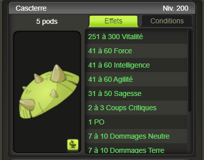 [Cascterre] + extra kamas - Giverfoxstore