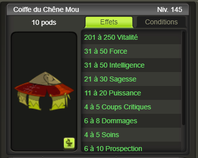 [Coiffe du Chene Mou] + extra kamas - Giverfoxstore