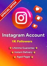 i738 ][ Amazing Instagram Account ][ Aged Posts ][ Lifestyle Niche ][ 1K Followers ][ Instant Delivery ][Creation Date 2016] Instagram-Instagram