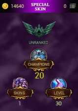 EUW,LV:30,RP:0,BE:14640,Champion:20,SKIN:1,Unverified Email ,24/7 Instant Delivery-71608