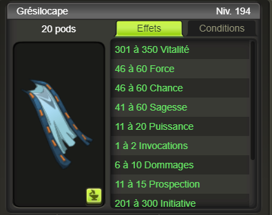 [Gresilocape] + extra kamas - Giverfoxstore