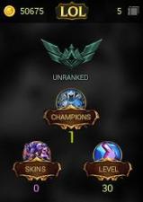 Unranked Turkey League of Legends Account Level 30
