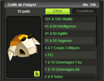 [Coiffe de Padgref] + extra kamas - Giverfoxstore