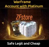 Warframe Account with 8600 Platinum