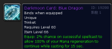 Darkmoon Card: Blue Dragon