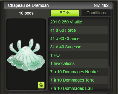 [Chapeau de Dremoan] + extra kamas - Giverfoxstore