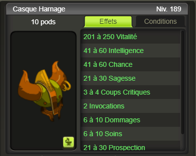 [Casque Harnage] + extra kamas - Giverfoxstore