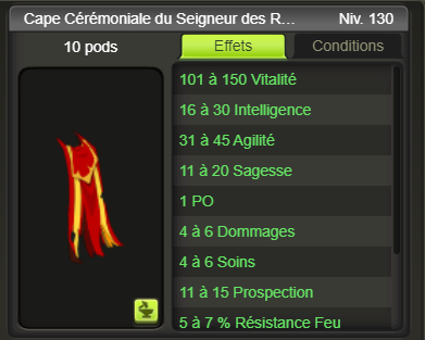 [Cape Ceremoniale du Seigneur des Rats] + extra kamas - Giverfoxstore