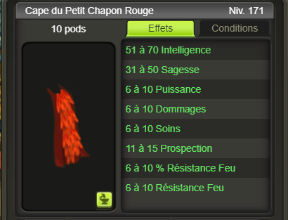 [Cape du Petit Chapon Rouge] + extra kamas - Giverfoxstore